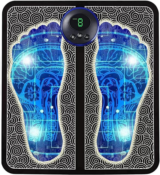 EMS Foot Massager, For Swollen Legs, Heel & Leg Pain, Foot Acupressure