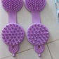 2 in 1 Bath and Shampoo Brush (Pack of 2)