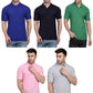 🔥HOT SALE🔥 Men's Pack Of 5 Half Sleeves Polo Neck T-shirt