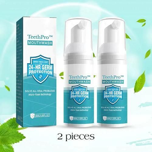 Teeth Whitening Foam 60ML (Pack of 2)